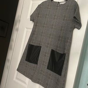 Black and white Zara Dress